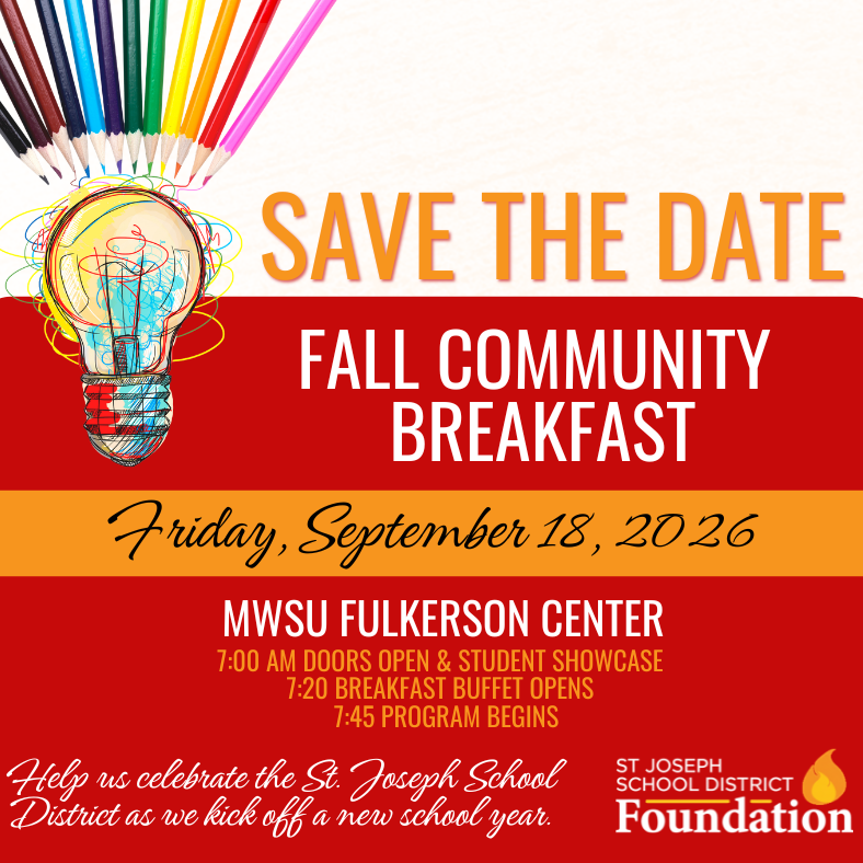 2026 St. Joseph School District Foundation Community Breakfast - logo